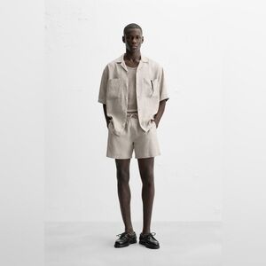 ZARA LINEN Men's Shorts